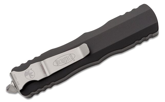 Microtech Dirac D/E Stonewash Standard Partial Serration 225-11 - KNIFESTOCK