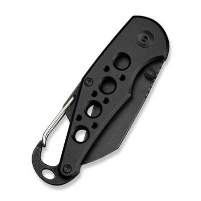 CIVIVI Black Aluminum HandleWith S/S Carabiner And Bottle OpenerBlack Stonewas - KNIFESTOCK