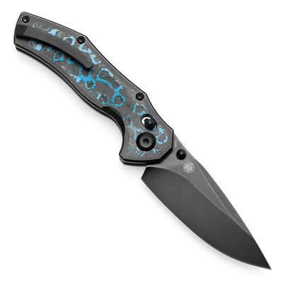 Kansept Apollo Blackwash CPM S35VN Blackwash Titanium, Fatcarbon Crossbar lock K2107V2 - KNIFESTOCK