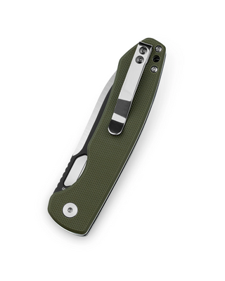 Bestechman Firebird D2, G10, Blokada przyciskiem - OD Green BMK05C - KNIFESTOCK