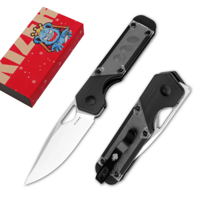 Kizer Liner Lock Mini Militaw Jonathan Styles Nitro V G10+Acrylic V3634SA3 - KNIFESTOCK