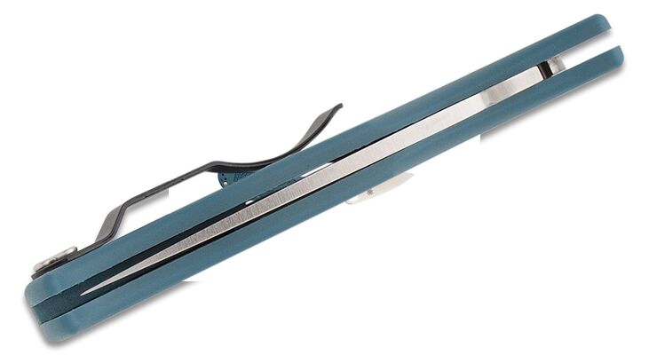 Spyderco LeafJumper Blue Lightweight K390 C262PBLK390 - KNIFESTOCK