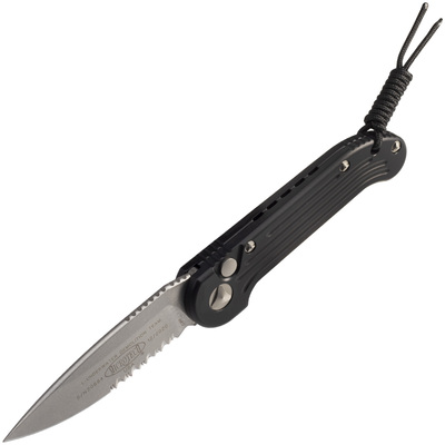 MICROTECH LUDT Stonewash Gedeeltelijk Gekarteld 135-11 - KNIFESTOCK