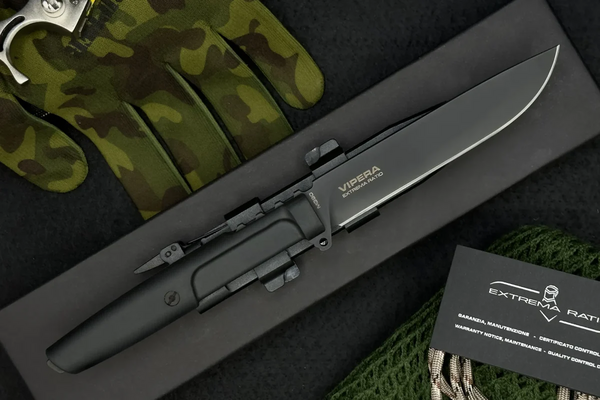 Extrema Ratio VIPERA TOTAL BLACK M390 - KNIFESTOCK