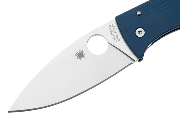Spyderco BODACIOUS, CPM SPY27, COBALT BLUE G-10 C263GPCBL - KNIFESTOCK