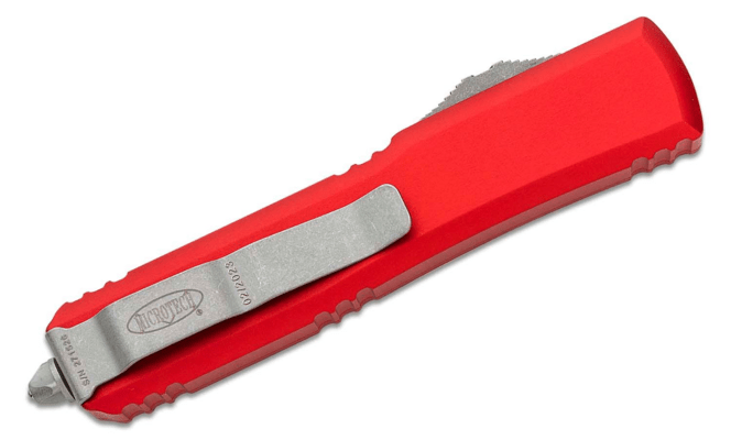 Microtech ULTRATECH D/E APOCALYPTIC STANDARD RED 122-10APRD - KNIFESTOCK