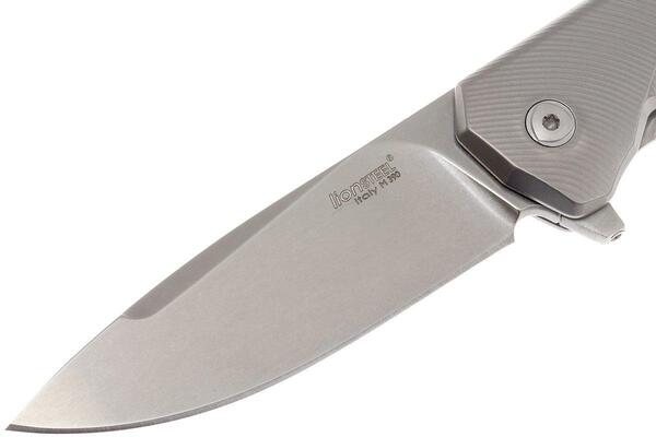 Lionsteel Folding knife M390 blade, Titanium handle BRONZE Acc. IKBS wood KIT box TRE BR - KNIFESTOCK