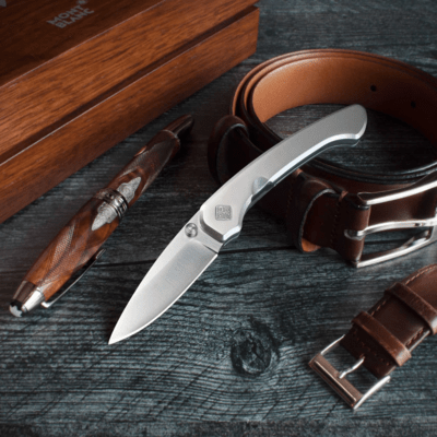 Ocaso Seaton Mini Stainless + Satin 42SMS - KNIFESTOCK