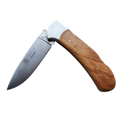 Joker COCKER ZSEBKÉS OLÍVAFA MARKOLATTAL H/ 9 CM NO47 - KNIFESTOCK