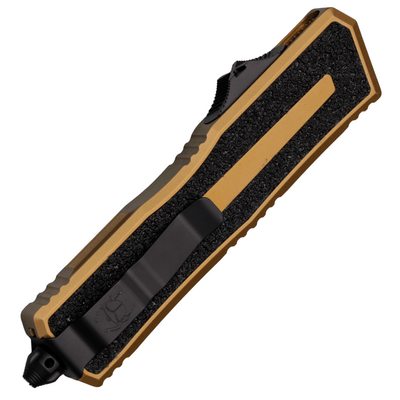 Microtech SCARAB II GEN III S/E BLACK STANDARD TAN 1278-1TA - KNIFESTOCK