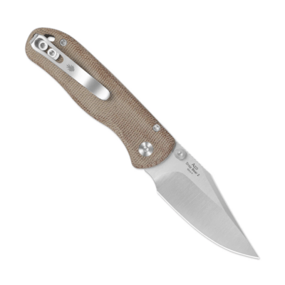 Kizer Drop Bear 2 | Nitro-V | Brown &amp; Micarta | - KNIFESTOCK