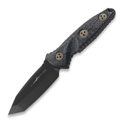 MICROTECH Socom Alpha Mini T/E BLK DLC CF Signature series 114M-1DLCCFS - KNIFESTOCK