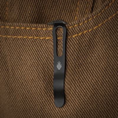 Kizer T1 CD Nitro-V,Black Stonewash,Norplex UltreX™ Micarta - KNIFESTOCK