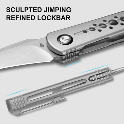 Kizer Feist 2 X Series M390 Titanium - KNIFESTOCK