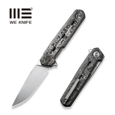 WE Knife Navo Aluminum Foil Carbon Fiber Handle WE22026-6 - KNIFESTOCK