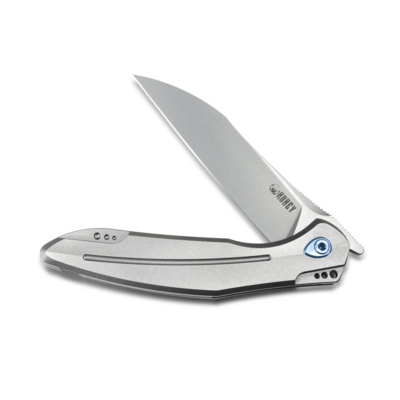 KUBEY Barracuda Couteau Pliant Front Flipper Liner Lock Manche en Titane KU299 - KNIFESTOCK