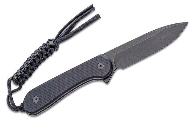 CIVIVI Fixed Blade Elementum Black G10/Black Stonewash C2105A - KNIFESTOCK