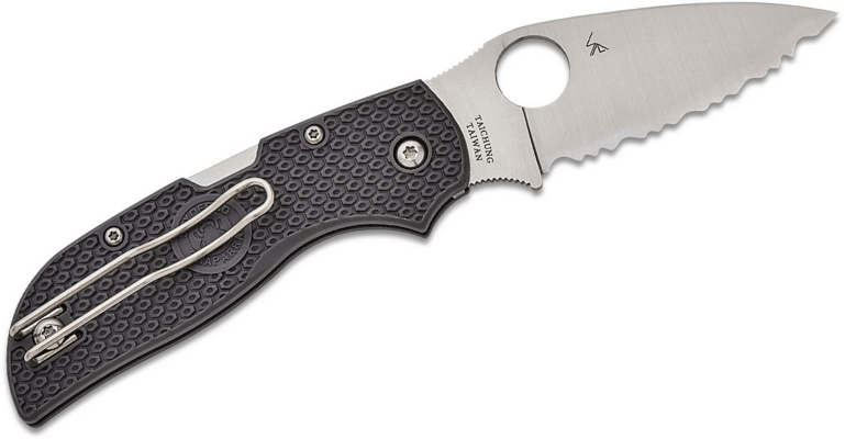 Spyderco Chaparral Lightweight Gray XHP Reveal 14 C152SGY - KNIFESTOCK