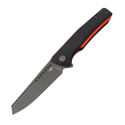 BESTECH SLYTHER 14C28N, GREY TITANIZED, G10 BG51C - KNIFESTOCK