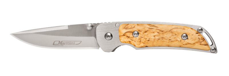 Marttiini MFK  Curly Birch Folding knife stainless steel/ curly birch/ liner lock 915111 - KNIFESTOCK