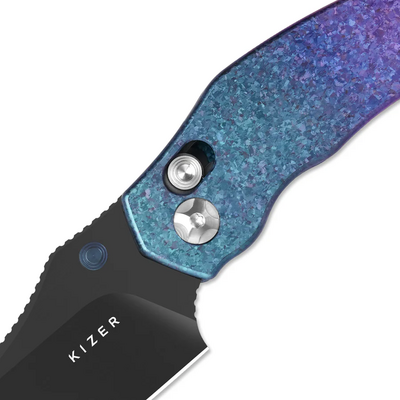 Kizer Mini Bulldog S45VN Titanium Ki3672SA1 - KNIFESTOCK