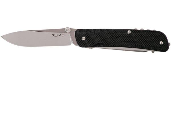 Couteau de poche Ruike LD42-B Trekker, Noir - KNIFESTOCK
