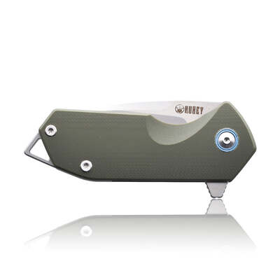KUBEY Campe Nest Liner Lock Couteau EDC Flipper Manche OD Vert G10 KU203B - KNIFESTOCK