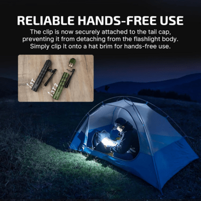 Olight i3T 2 LED Flashlight (OD Green) - KNIFESTOCK