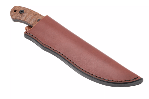 ESEE Knives ESEE JAMES GIBSON 5 NESSMUK, manches en Brown Sculpted Burlap Micarta, - KNIFESTOCK