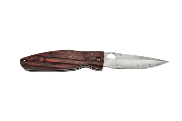 Mcusta MC-183G Shogun SPG2 Pakka Wood rouge - KNIFESTOCK