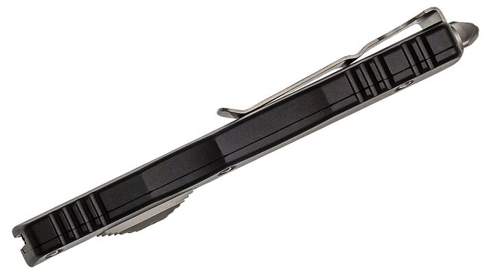 Microtech Dirac Delta D/E Stonewash Standard Full Serration 227-12 - KNIFESTOCK