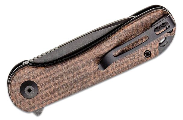 CIVIVI Elementum Tanto Micarta Maro Închis/Black Stonewash C907T-C - KNIFESTOCK