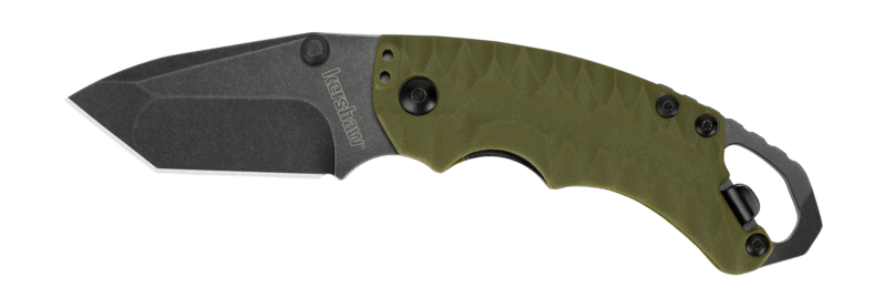 Kershaw K-8750TOLBW Shuffle II Olive Blackwash  - KNIFESTOCK