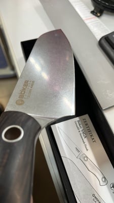 BÖKER SAGA SANTOKU GRENADILL 130366 - KNIFESTOCK