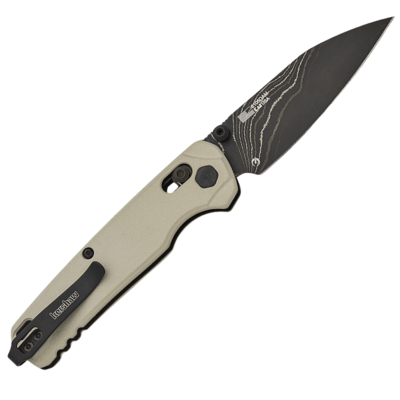 Kershaw BEL AIR - ALUM NOIR/MAGNACUT NOIR SERR K-6105DAM - KNIFESTOCK