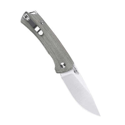 Kizer T1 Liner Lock Knife Green Micarta  V3490C1 - KNIFESTOCK