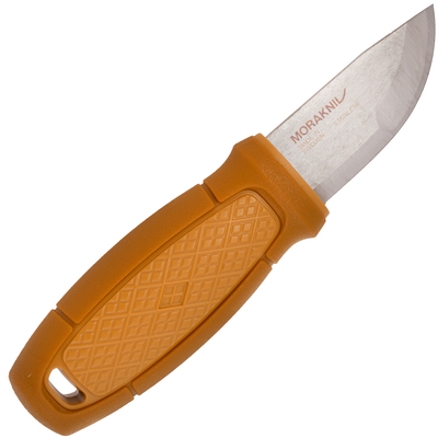 Morakniv Eldris Neck Knife Yellow with Fire Starter Kit Stainless 12632 - KNIFESTOCK