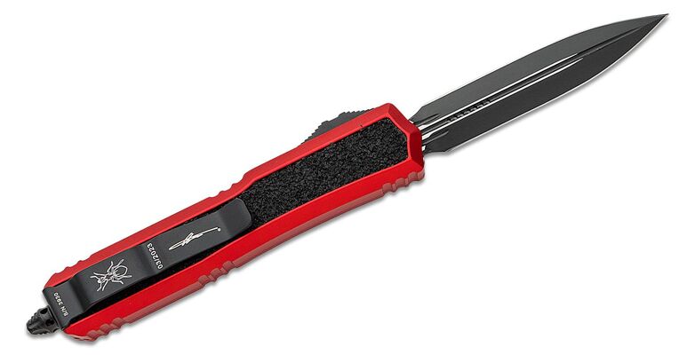 Microtech Makora D/E Blk Std Red 206-1RDS - KNIFESTOCK