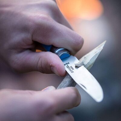 OPINEL Zavírací dětský nůž N°07 VRI Outdoor Junior Khaki - KNIFESTOCK