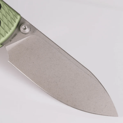 Vosteed Raccoon(Crossbar Lock) Nitro-V  Stonewash Green Aluminum A0514 - KNIFESTOCK