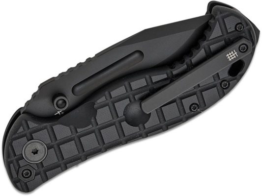 Halfbreed Blades Large Bush Folder - Folding Blade LBF-01 Gen-2 BLK - CPM 3V - KNIFESTOCK