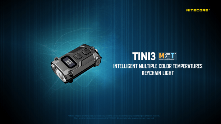 Nitecore TINI3 GREY - KNIFESTOCK