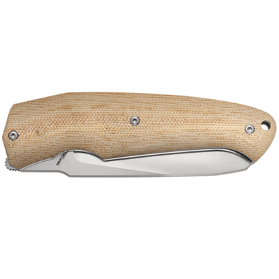 Viper NOVIS Satin M390, Tan Canvas Micarta V5972CM - KNIFESTOCK