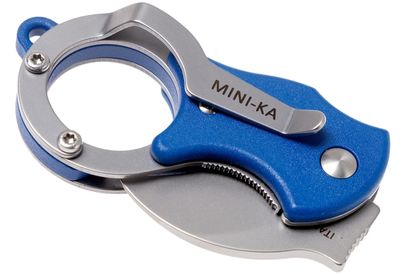 Fox Knives MINI-KA Folding knife FX-535 BL, Blue - KNIFESTOCK