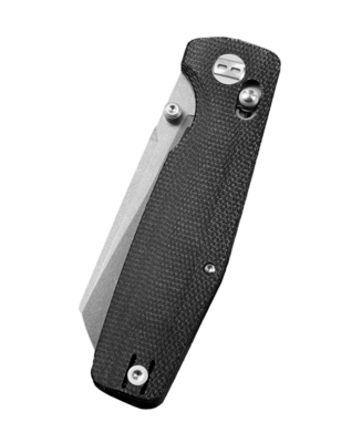 Bestech SLASHER D2 Stone wash Micarta Black Bar Lock BG56A-1 - KNIFESTOCK