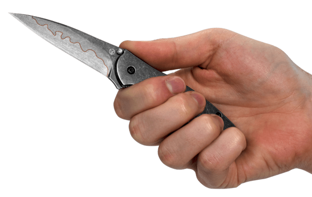 KERSHAW Ken Onion LEEK Assisted Flipper Knife, Composite Plain Blade K-1660CBBW - KNIFESTOCK