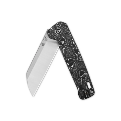 QSP Knife Penguin Plus 20CV, Aluminium Foil CF,Titanium QS130XL-D1 - KNIFESTOCK