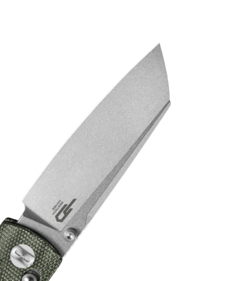 Bestech SLASHER D2 Stone wash Micarta Green Bar Lock BG56B-1 - KNIFESTOCK