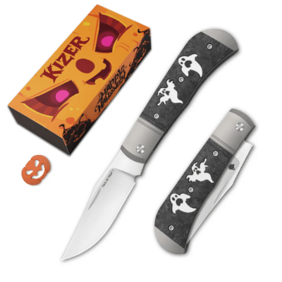 Kizer Trestle 14C28N Aluminum + Carbon Fiber V3761HW1 - KNIFESTOCK
