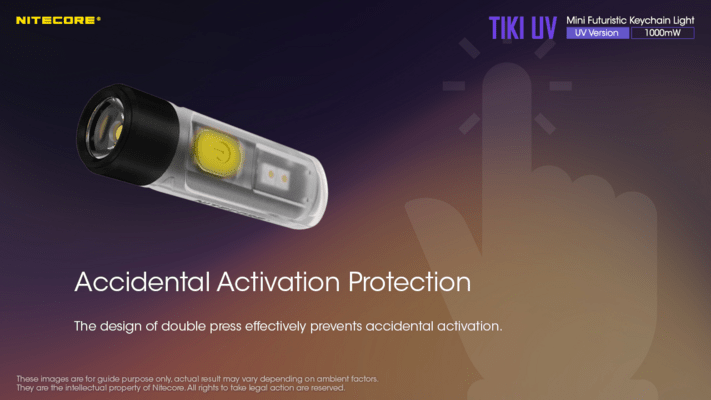 Nitecore flashlight TIKI UV - KNIFESTOCK